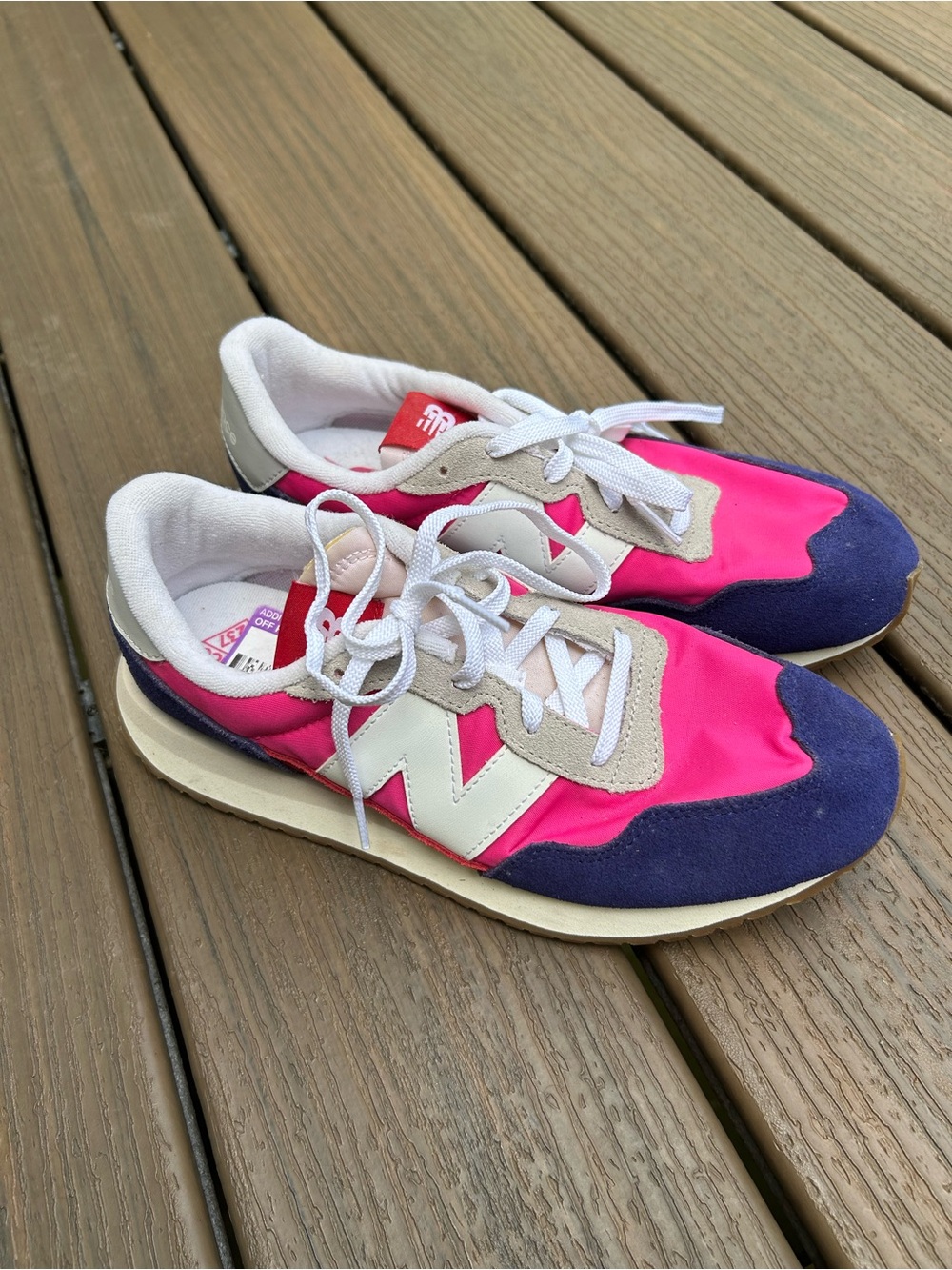 New Balance 237 V1Colorway: Victory Blue/Exuberant Pink